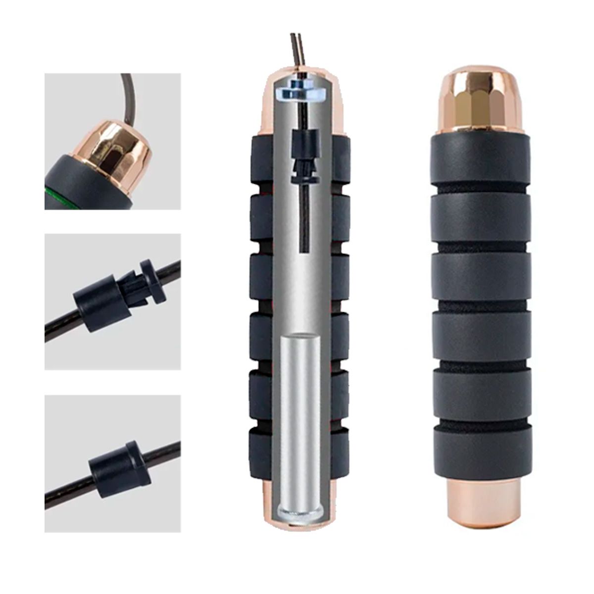 GENERICO - Pack 5x Cuerda De Salto Speed Ts-40