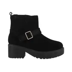 BAMERS - Botines Cuero Mujer Charme Heel II Negro