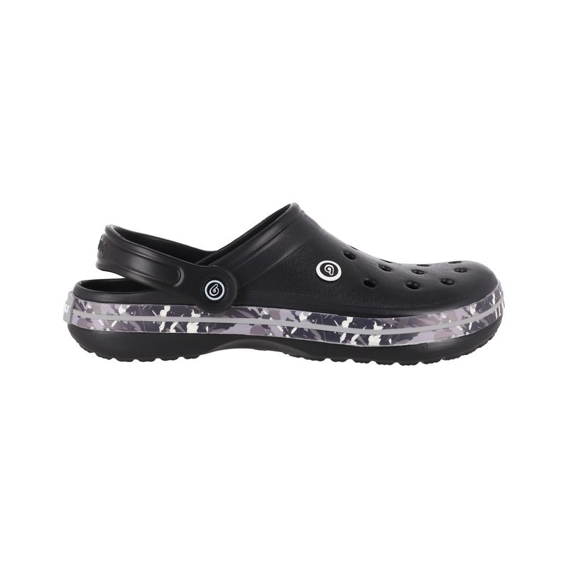 BAMERS - Zuecos  Hombre Bamers  Airline P Negro
