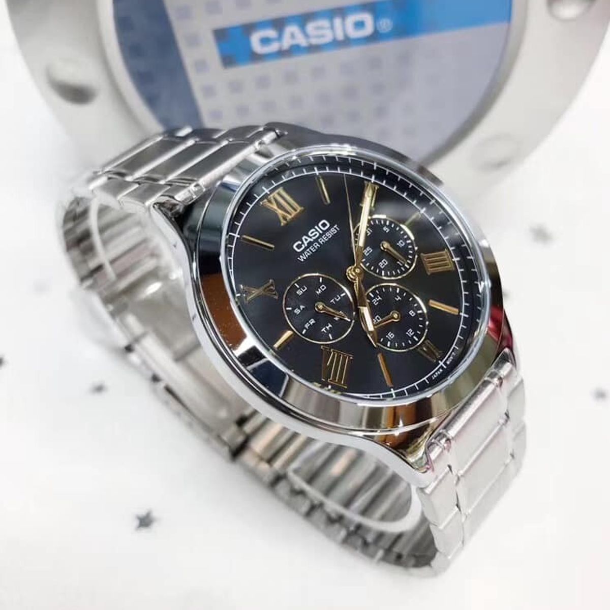CASIO - RELOJ CASIO MTPV300D-1A2 HOMBRE ANALOGO METAL
