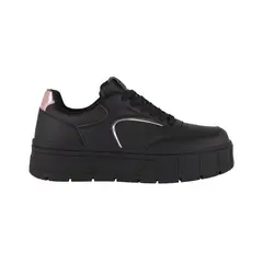 BAMERS - Zapatillas Mujer Cannes Platform Negras