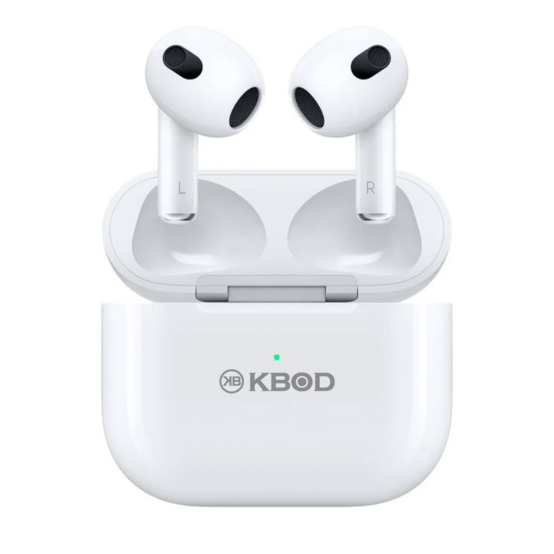 KBOD - Audífonos Bluetooth In Ear Para Telefonos Kbod Tws G4 Blanco
