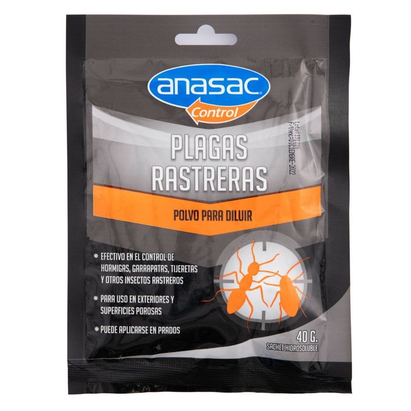 ANASAC - Anasac Control De Plagas Rasteras 40gr
