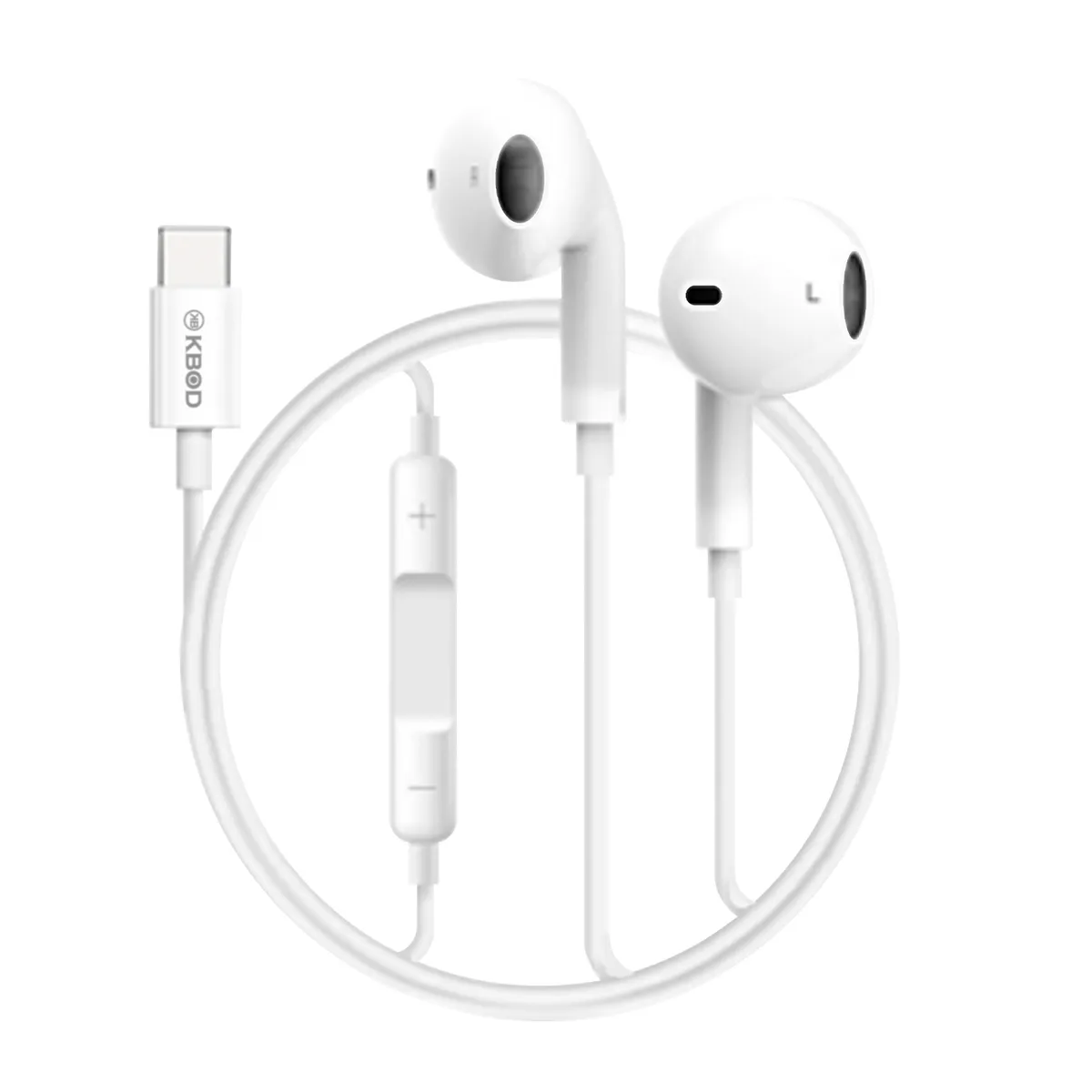 KBOD - Audífonos Con Cable Y Micrófono Kbod Ear20 Tipo C