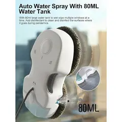 HUTT - Robot Limpia Vidrios C65 con Tanque de Agua 80ML Open Box