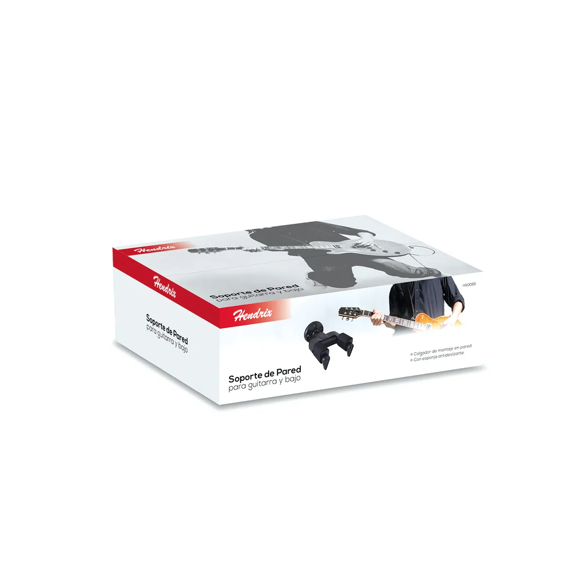 HENDRIX - Soporte De Pared Para Guitarra Y Bajo Hendrix  - Ps