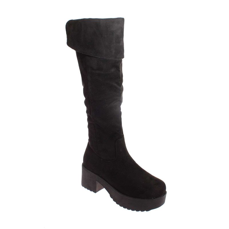SOLLU - Bota Mujer Vía Franca Color Negro
