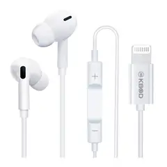 KBOD - Audífonos Con Cable Y Micrófono Ear30 Pro Para IP