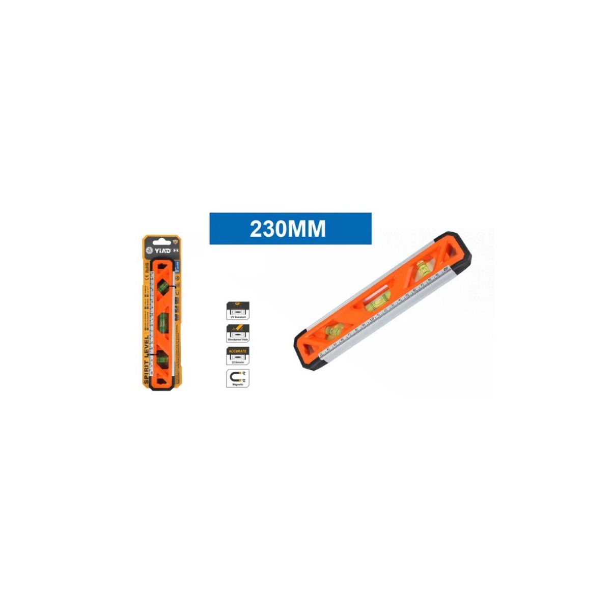 GENERICO - NIVEL DE BURBUJA 230MM