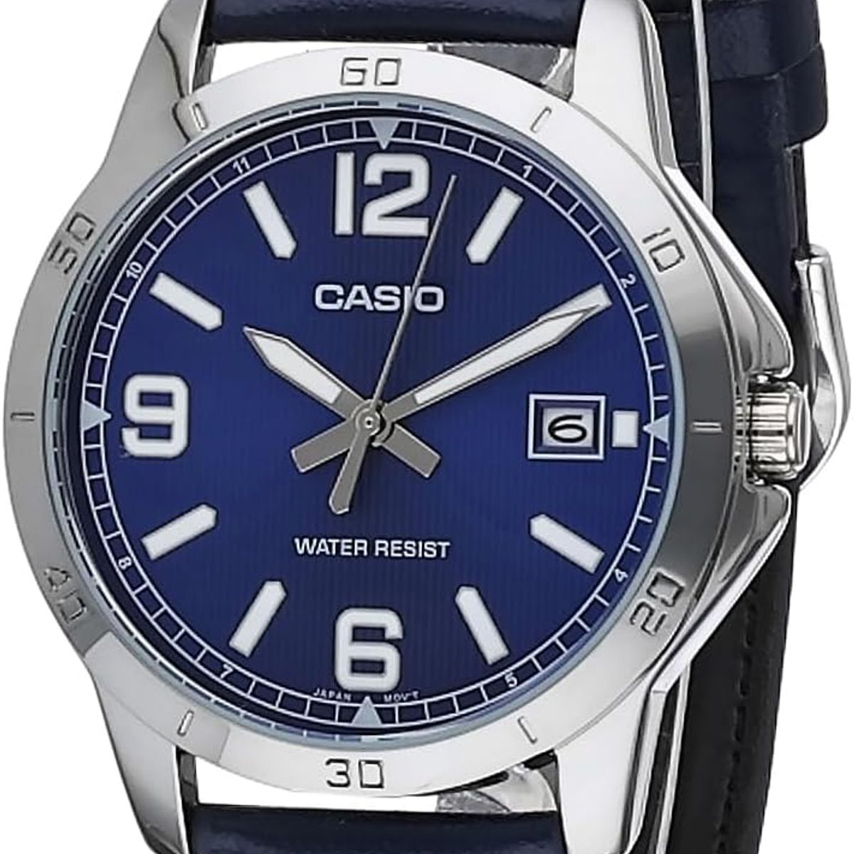 CASIO - reloj casio mtpv004l-2b hombre analogo