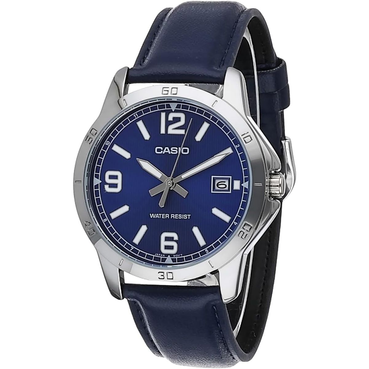 CASIO - reloj casio mtpv004l-2b hombre analogo