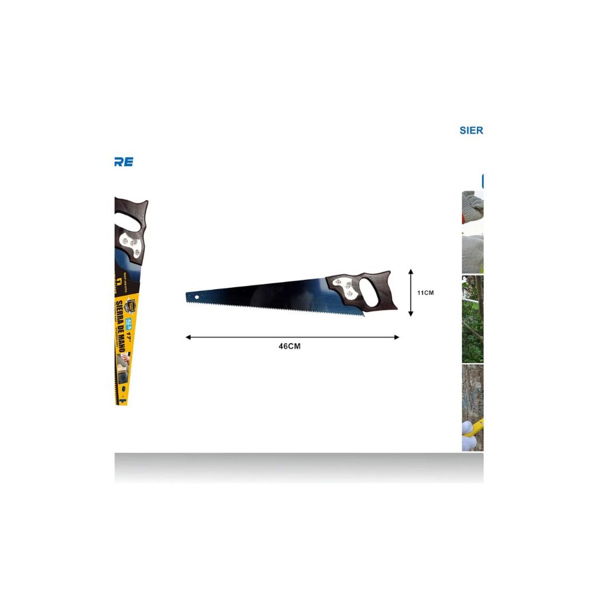 GENERICO - SIERRA DE MANO 46X11CM