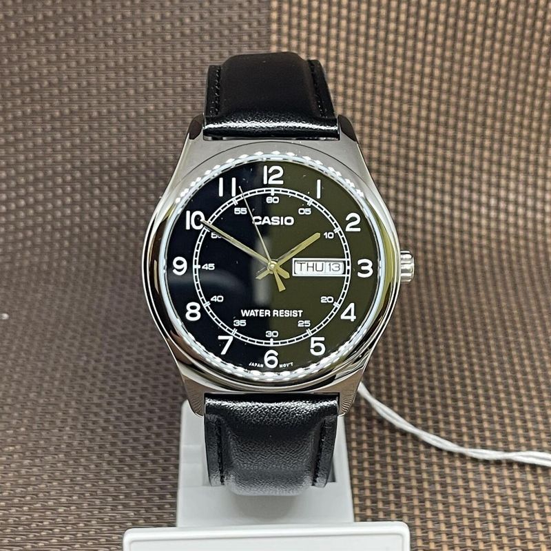CASIO - reloj casio mtpv006l-1b2 hombre analogo