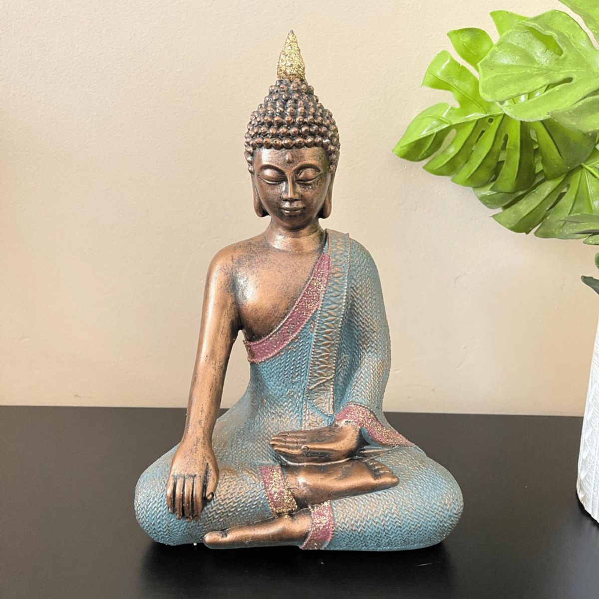 GENERICO - Escultura Buda Meditando Serenidad y Lujo para tu Espacio Sagrado