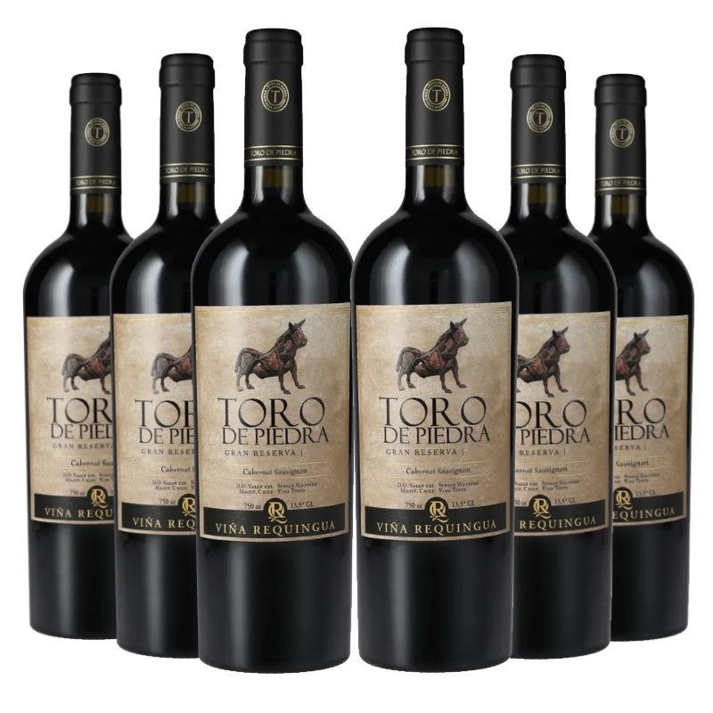 VINA REQUINGUA - 6 Toro de Piedra Cabernet Sauvignon