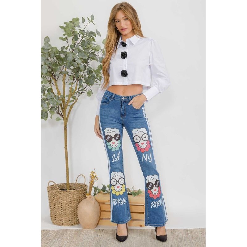 VRUSSO - Flare jeans