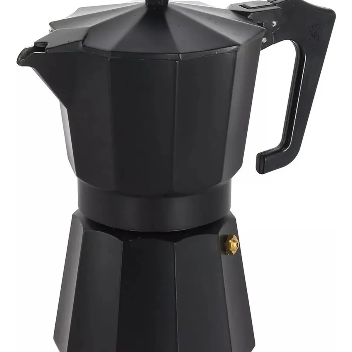 GENERICO - Cafetera Italiana 6 Tazas Café Moka Express 6 Tazas Negro