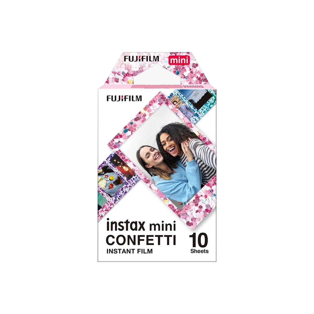 FUJIFILM - Película Instantánea Instax Mini 10PK Confetti