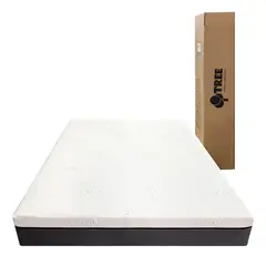 GENERICO - Colchón Tree Espuma 2 Plazas 150x190x25cm
