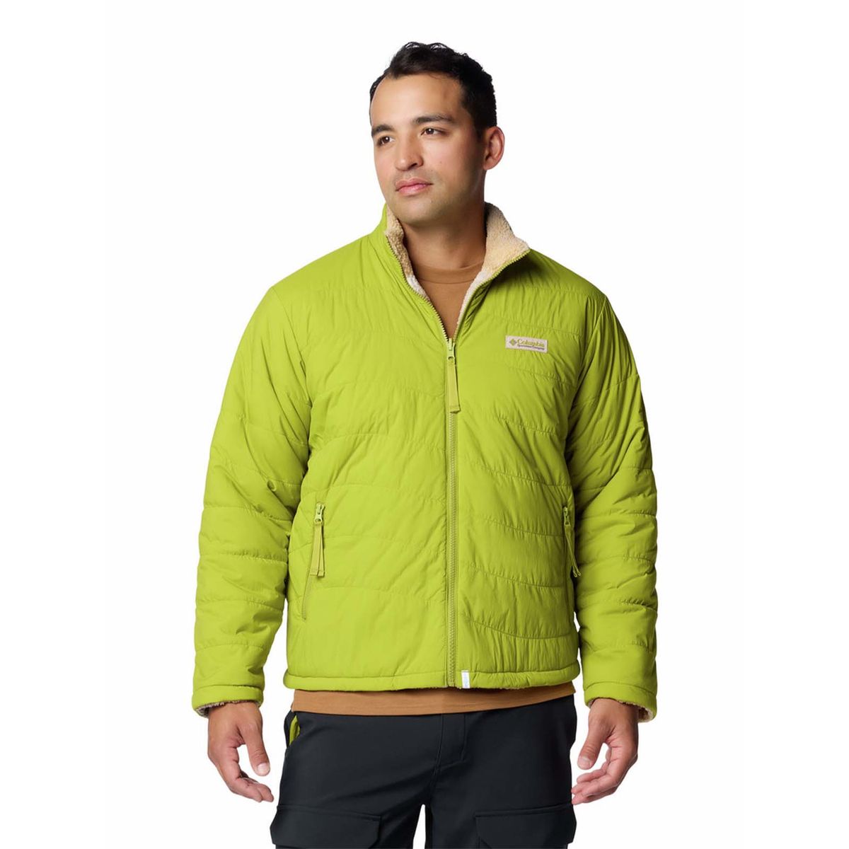 COLUMBIA - Polar Hombre Wallowa Reversible Verde COLUMBIA
