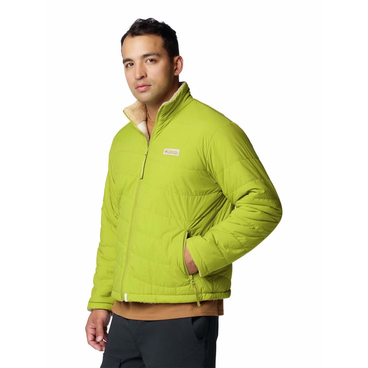 COLUMBIA - Polar Hombre Wallowa Reversible Verde COLUMBIA