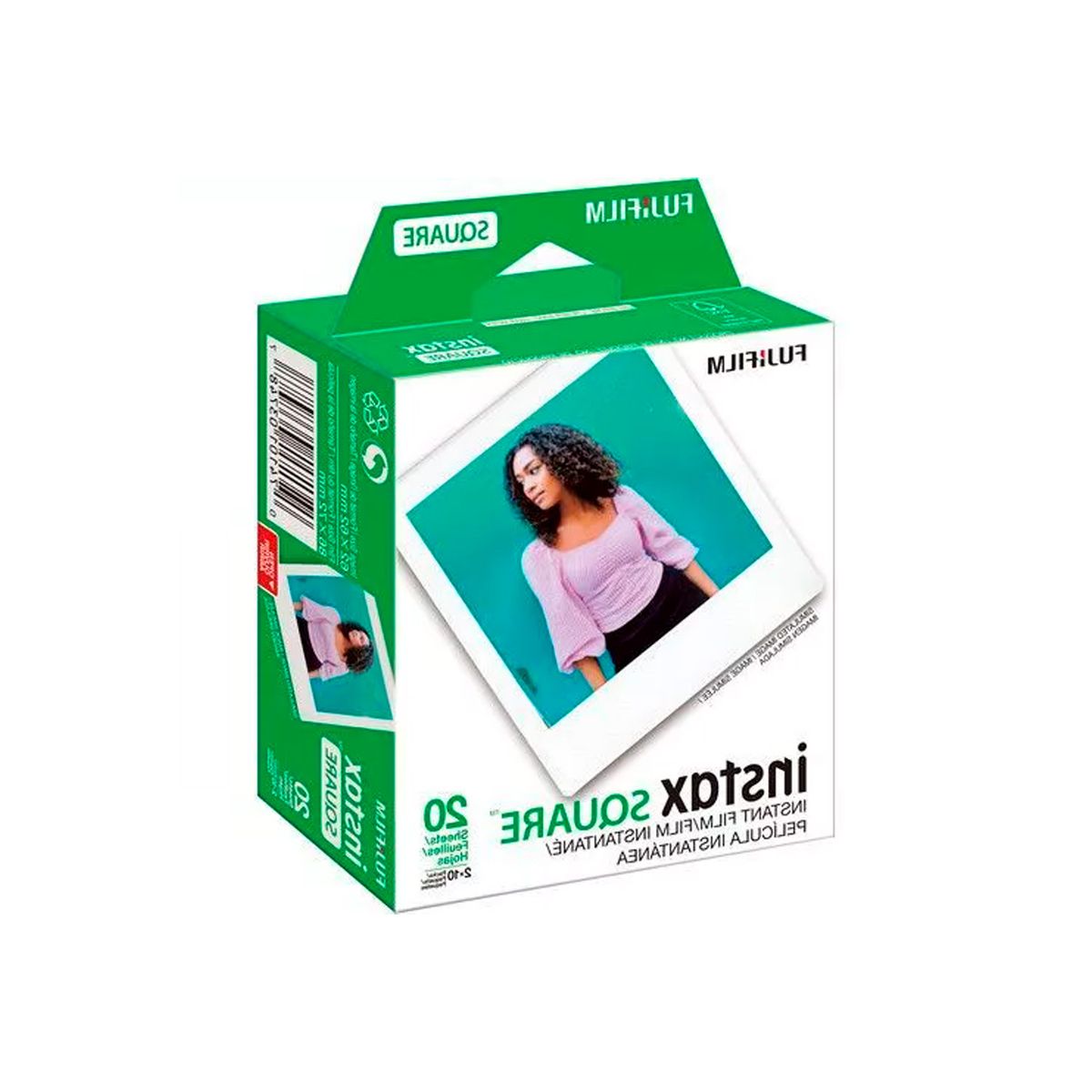 FUJIFILM - Películas Instantáneas Instax Square 20 fotos