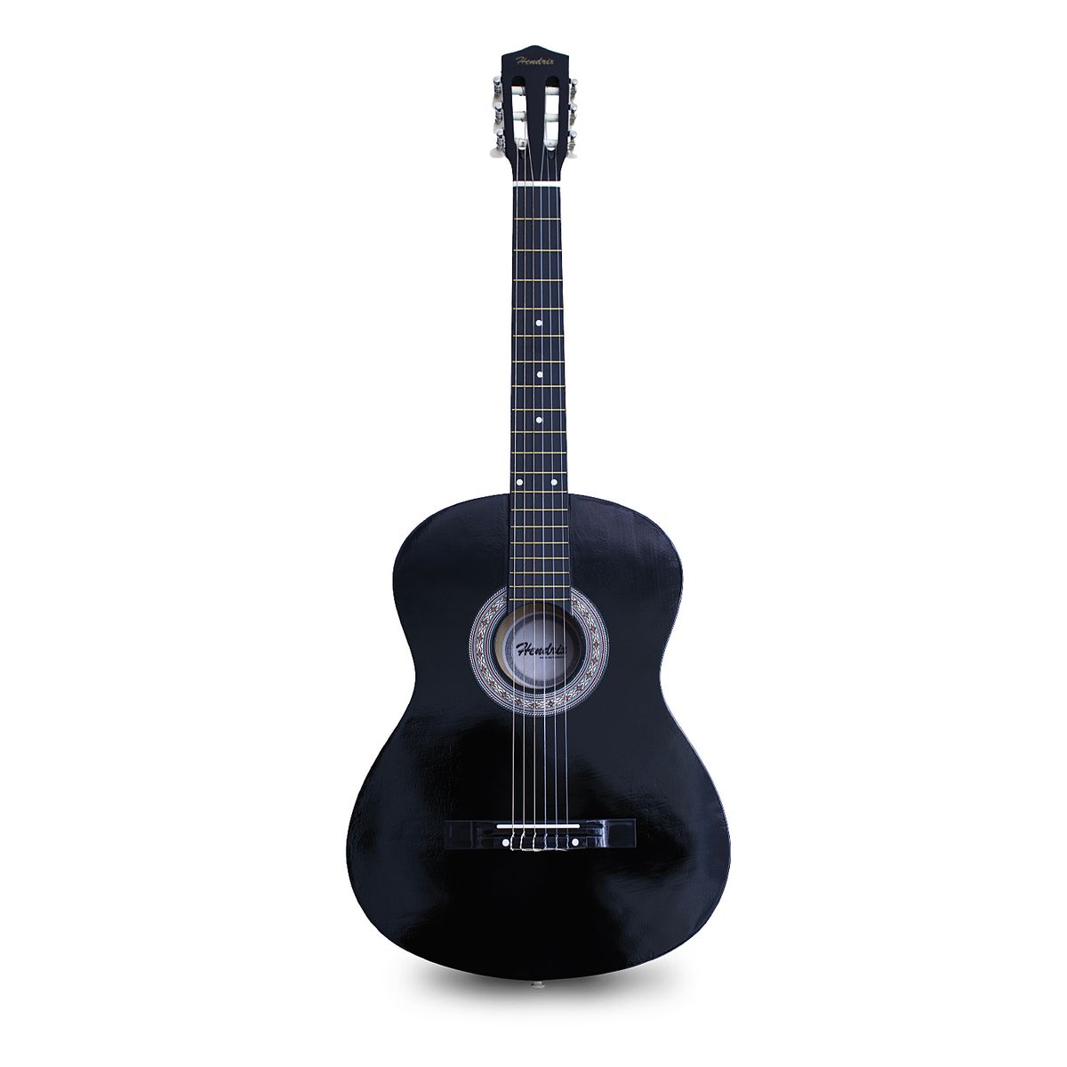 HENDRIX - Guitarra 39 Pulgadas Con Accesorios Color Negro - Ps