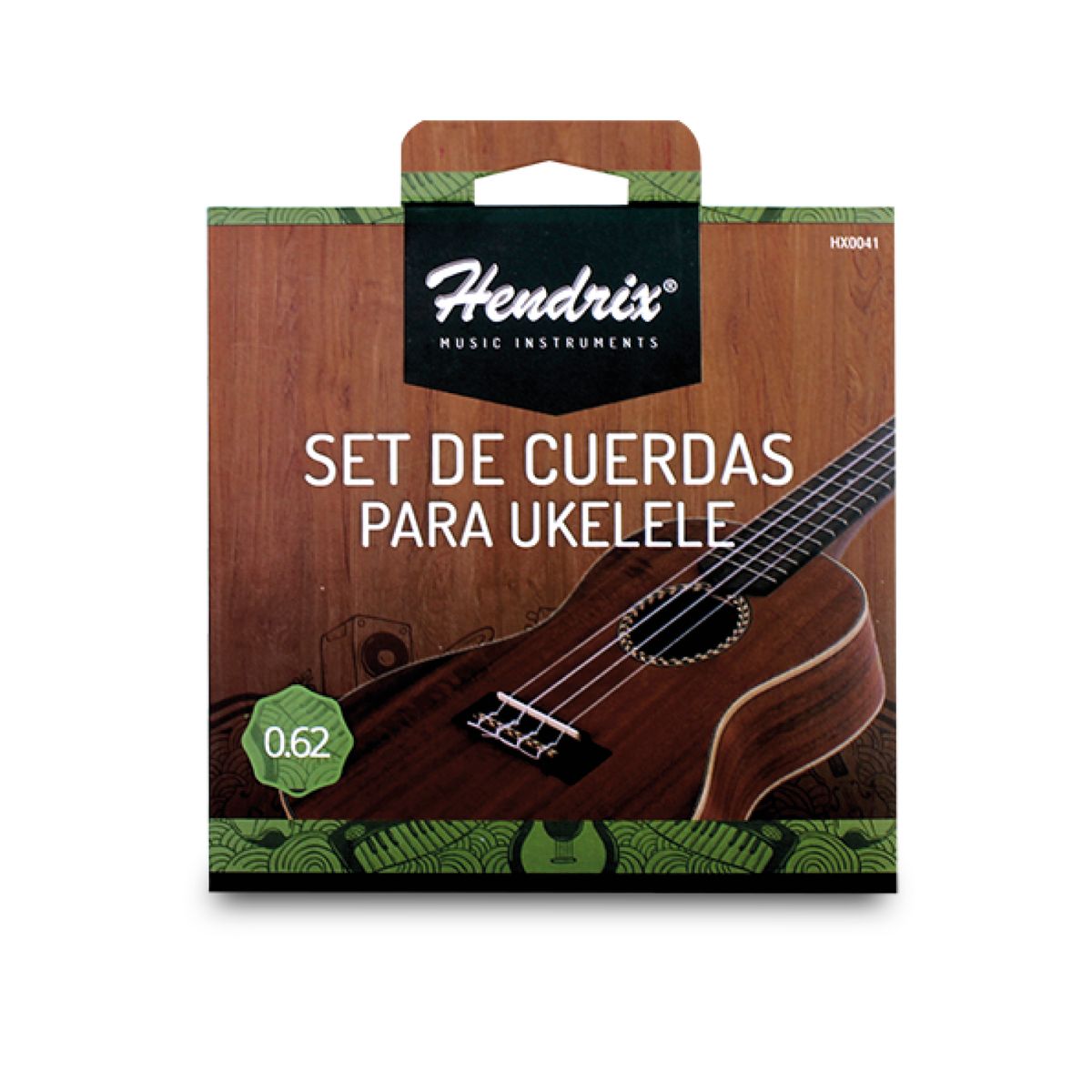 HENDRIX - Set De Cuerdas Para Hukelele Espesor 0.62 - PS