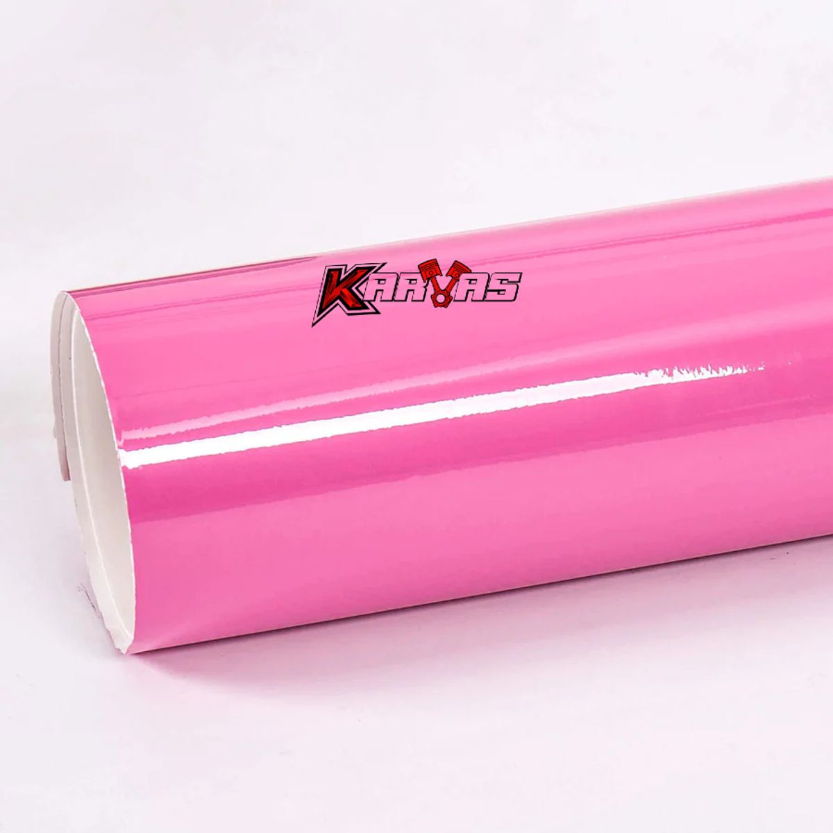 GENERICO - Papel Vinilo Electro Metalico ULTRA ROSA Adhesivo Karvas