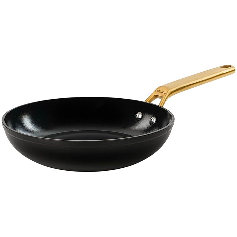ARCOS - Sartén Aluminio Cerámico 24 cm Iconic Color Negro Arcos Origen España