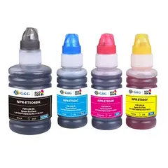 CREA PRINT - Pack De Carga De Tinta Para Epson T504 L4150 L4160 L4260