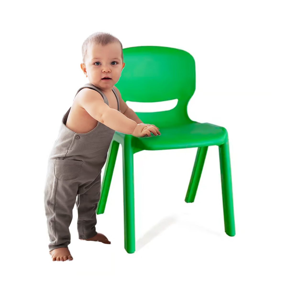 GENERICO - Silla De Plastico Infantil Piso Asiento Resistente Para Niño