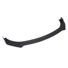 GENERICO - Lip Frontal Completo 3 Piezas Negro Universal Auto Karvas