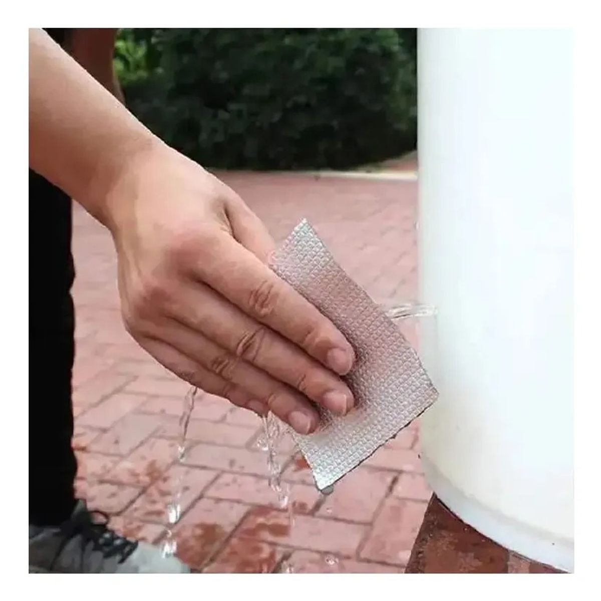 GENERICO - Cinta Aislante Impermeable Sellador Butilo 5 Metros x 20CM