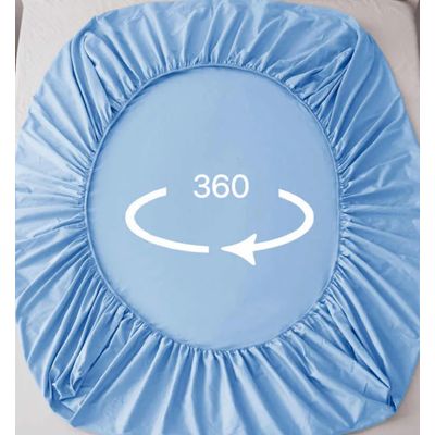 Imagen 2 del producto Sabanas 2 Plazas 200 Hilos Negras + 2 fundas