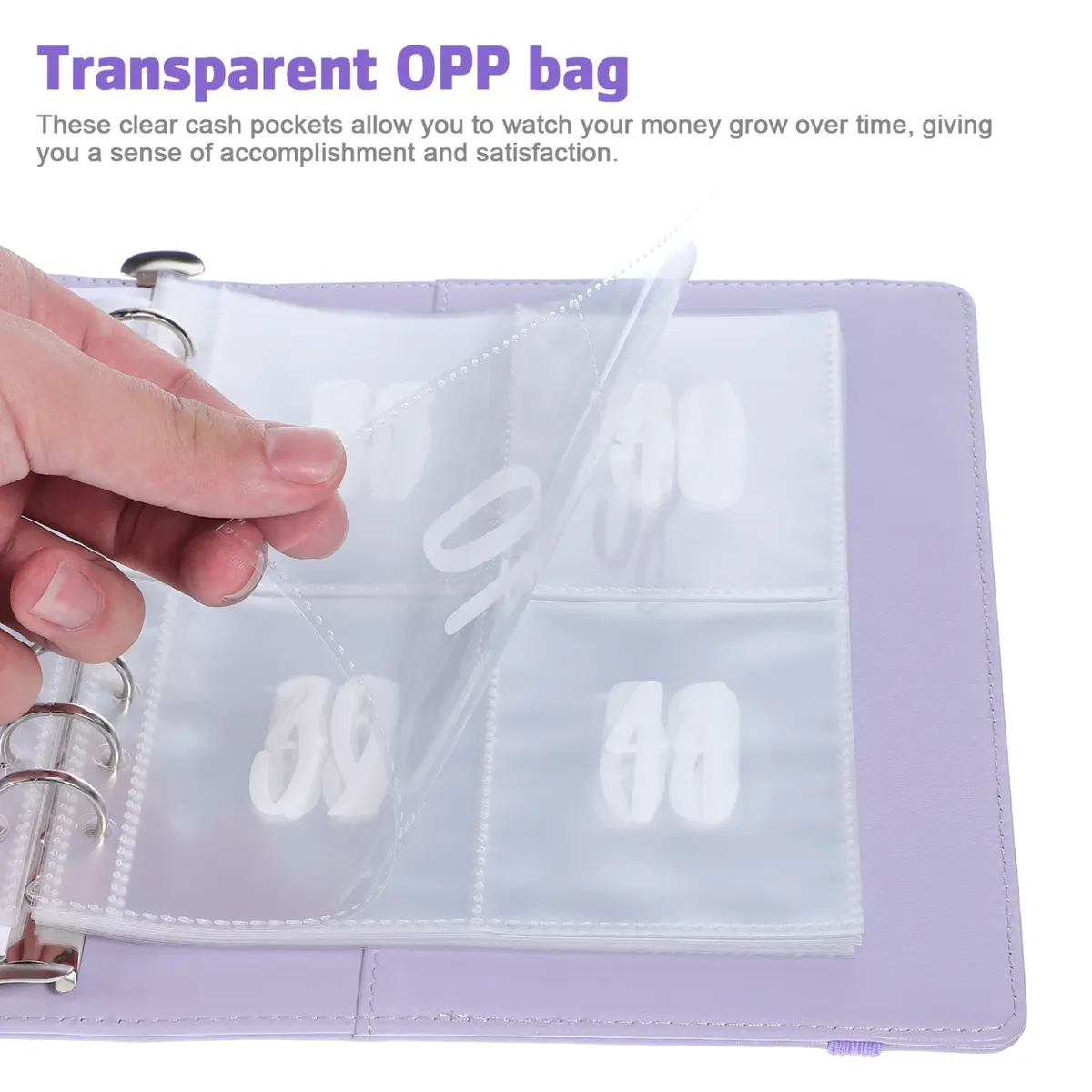 GENERICO - Carpeta 100 desafíos de ahorro Dhogar lila