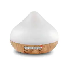 PUNTO STORE - Humidificador Difusor Aroma Terapia 235ml Color Madera - Ps