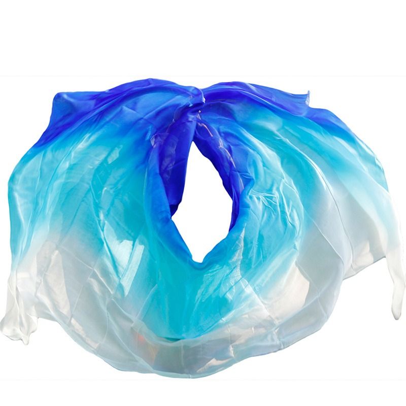 DANZAMANIA - Velo Bellydance Seda 250 Cms Danza Arabe Mujer 100% Seda