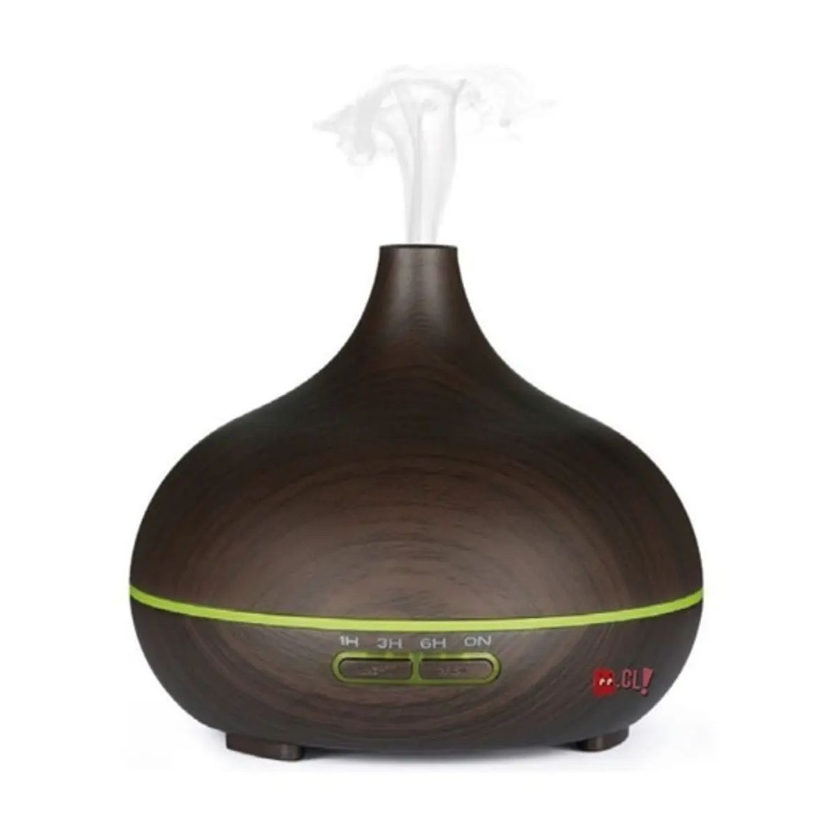 PUNTO STORE - Humidificador Y Difusor De Aromas 300ml Madera Oscuro - Ps