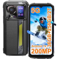 DOOGEE - HOTWAV Hyper7 Pro 5G Celular 36GB+256GB 10800mAh 200MP NFC