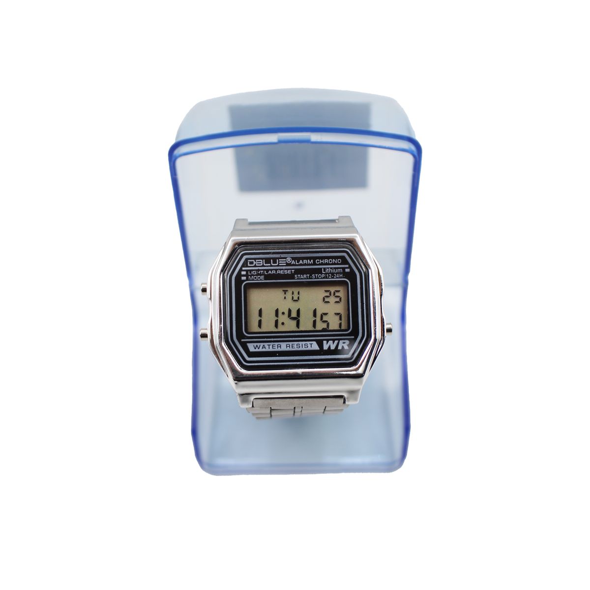 DBLUE - Reloj Pulsera Clásico Digital Con Correa Metálica - Ps