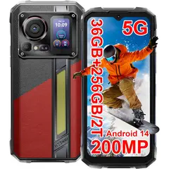DOOGEE - HOTWAV Hyper7 Pro 5G Celular 36GB+256GB 10800mAh 200MP NFC