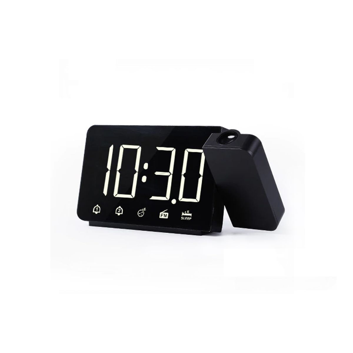 PUNTO STORE - Radio Reloj Con Proyección De Hora Y Pantalla Led - Ps