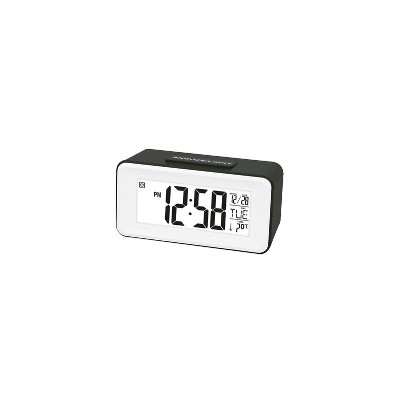 DBLUE - Reloj Despertador Digital Pantalla Lcd Color Negro - Ps