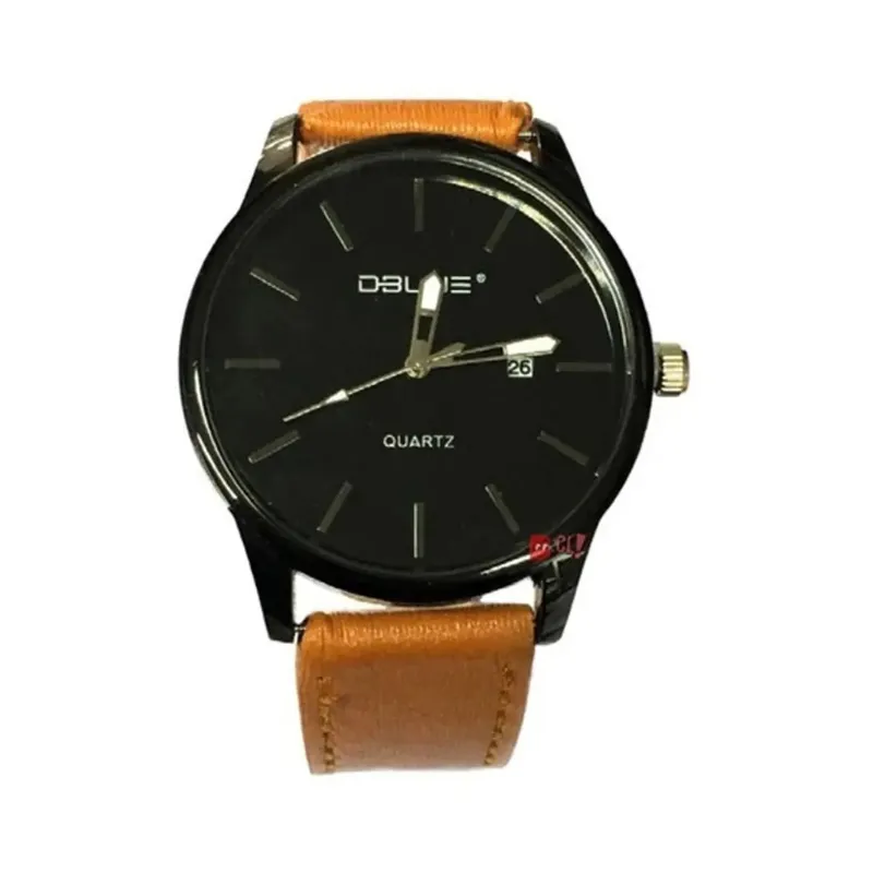 DBLUE - Reloj Pulsera Clásico Quartz Análogo Color Negro - Ps