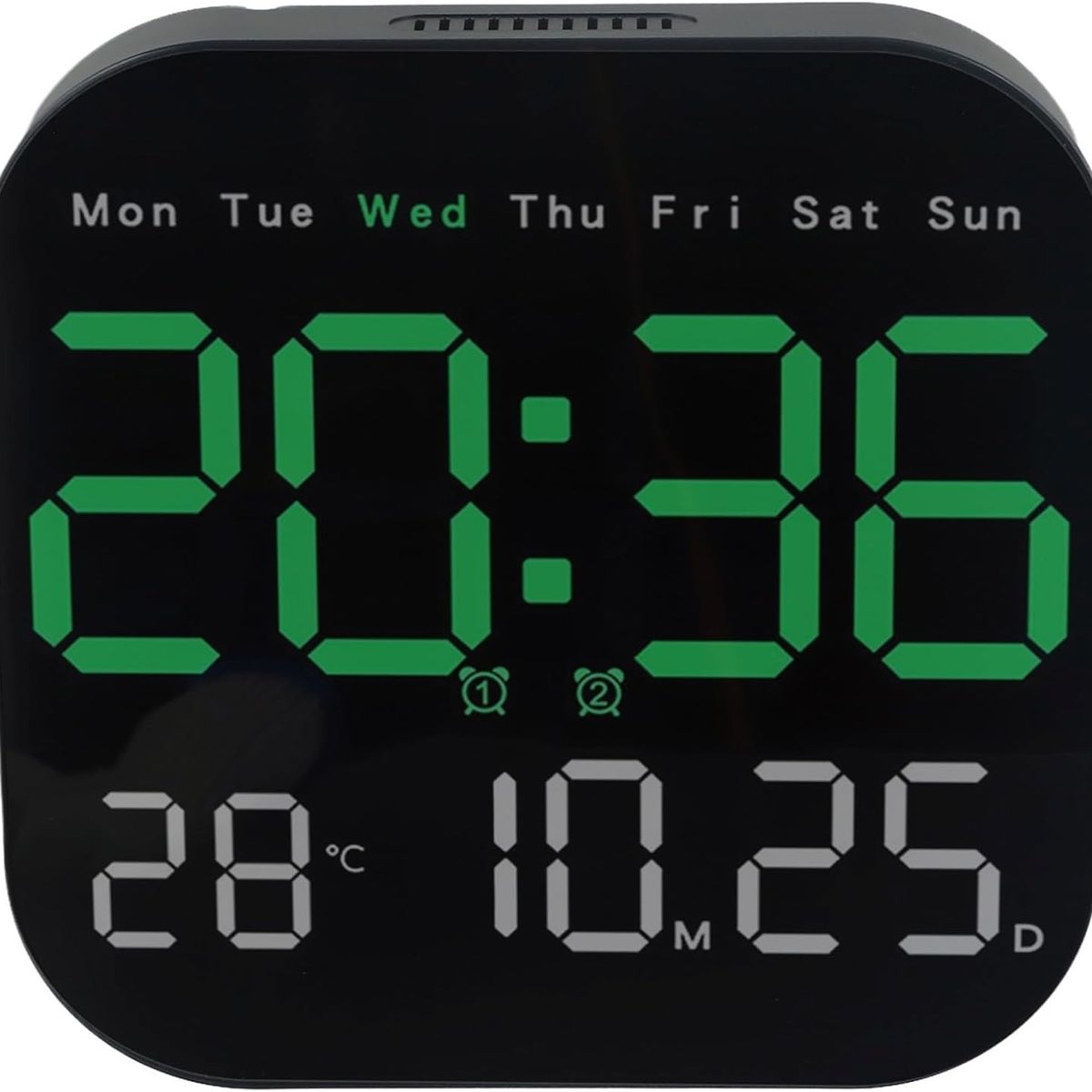 TNAKIEX - Reloj De Pared Digital Decorativo Led Pantalla Grande