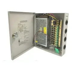 KUANGYE - Fuente De Poder Para 9 Cámara Cctv Dc12v 15a