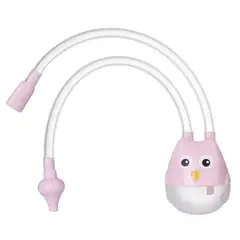 VATYERTY - Nuevo aspirador nasal infantil de dibujos animados rosa