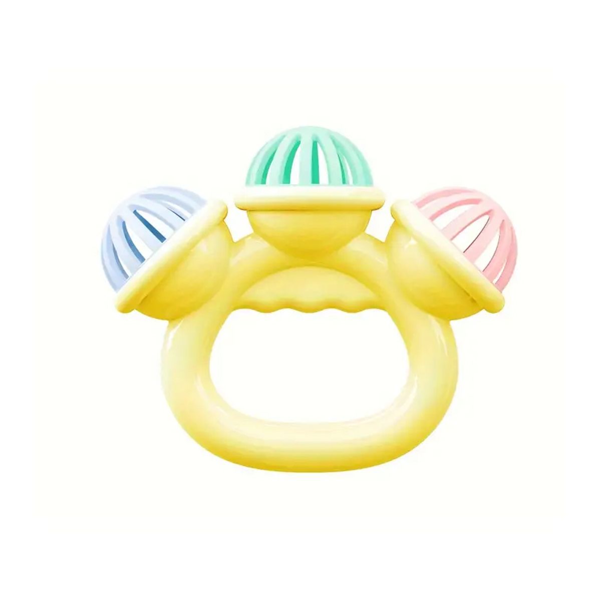 VATYERTY - Juguetes para bebés de 0 a 1 años Campana de tres cabezas 3