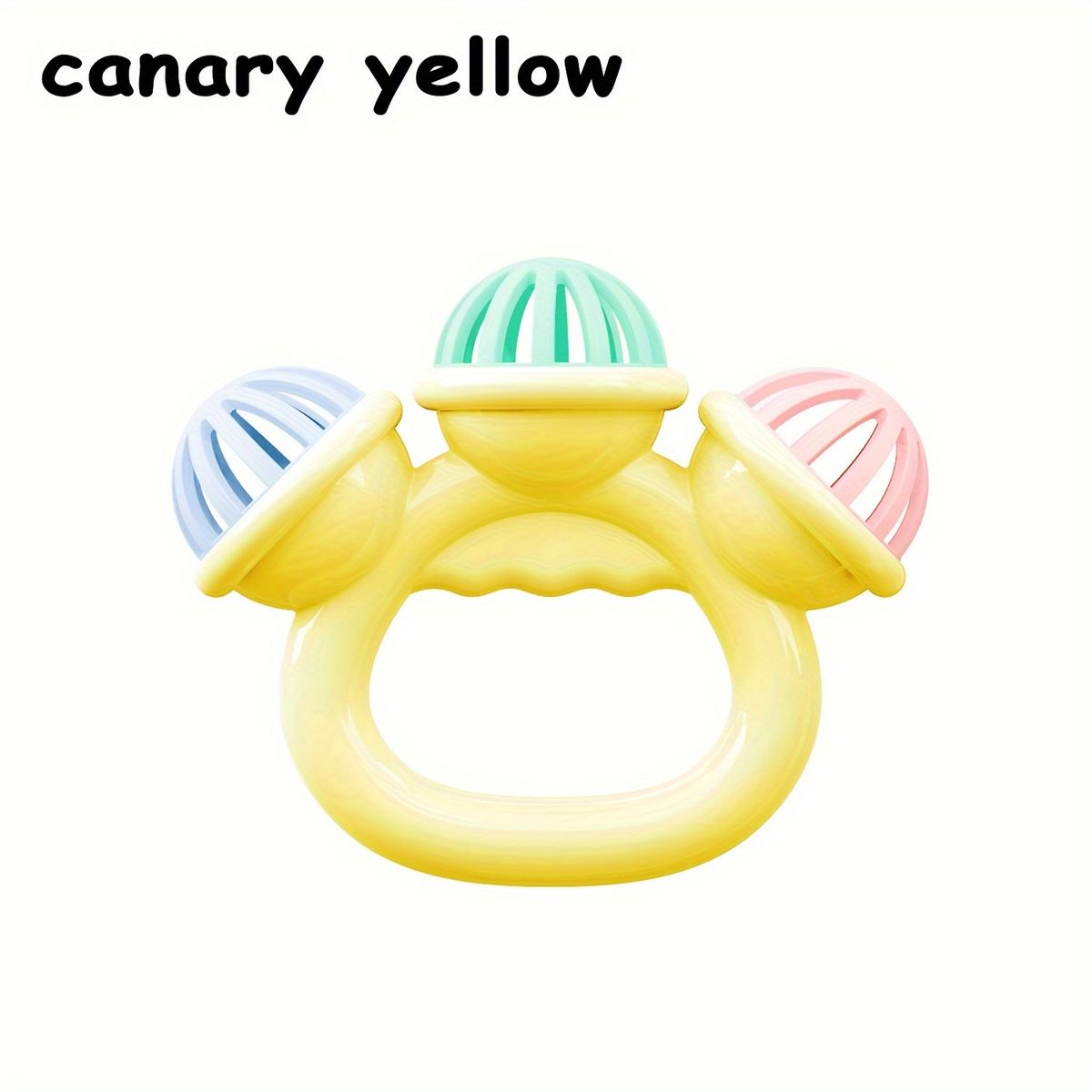 VATYERTY - Juguetes para bebés de 0 a 1 años Campana de tres cabezas 3